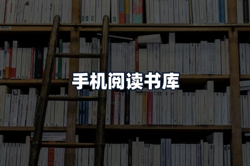 手机阅读书库